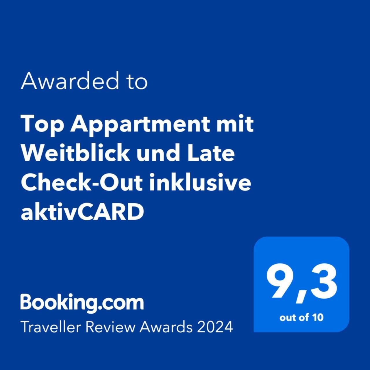 Top Appartment Mit Weitblick Und Late Check-Out Inklusive Aktivcard سانكت انجلمار المظهر الخارجي الصورة